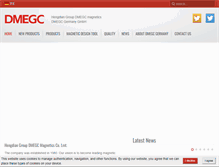 Tablet Screenshot of dmegc.de